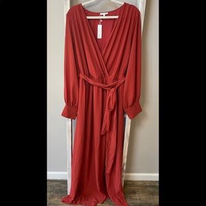 Baltic Born Maxi Dress: Rustic Orange - 3XL - Never Worn